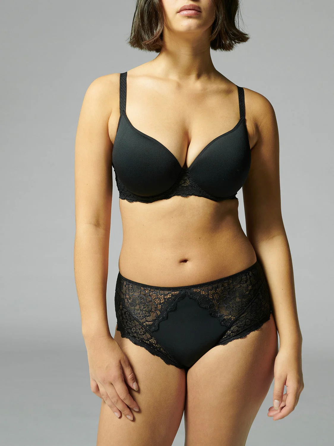 Caresse 3D Plunge - Black - Image 8