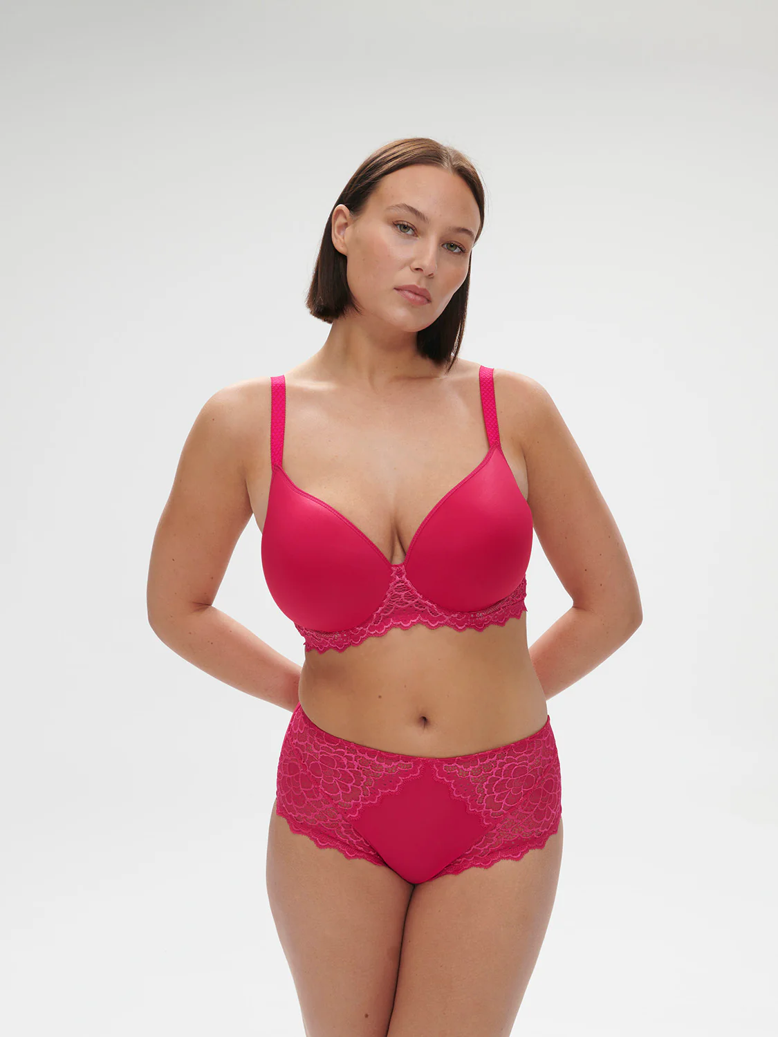 Caresse 3D Plunge - Teaberry Pink - Image 8
