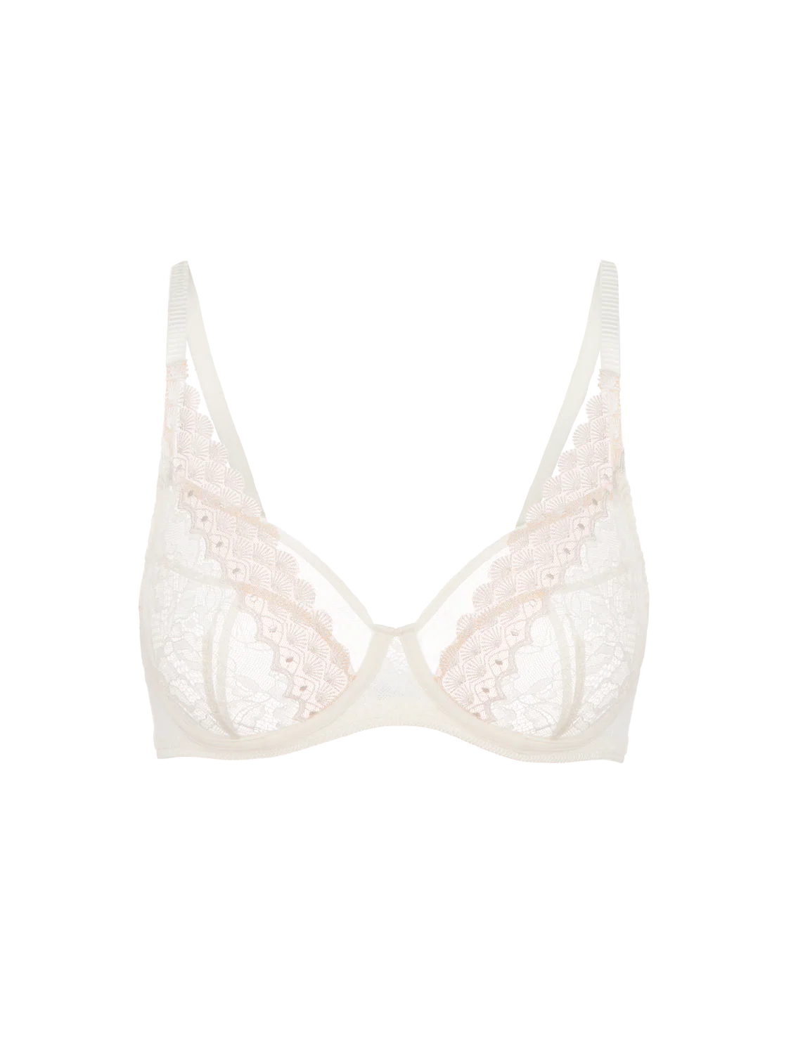 Radieuse Balconette Plunge - Ivory - Image 7