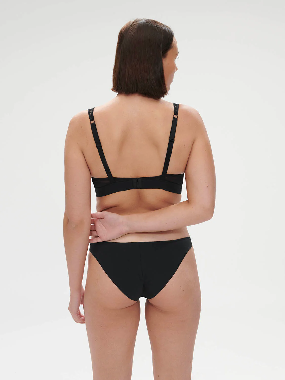Rose Bikini - Black - Image 9