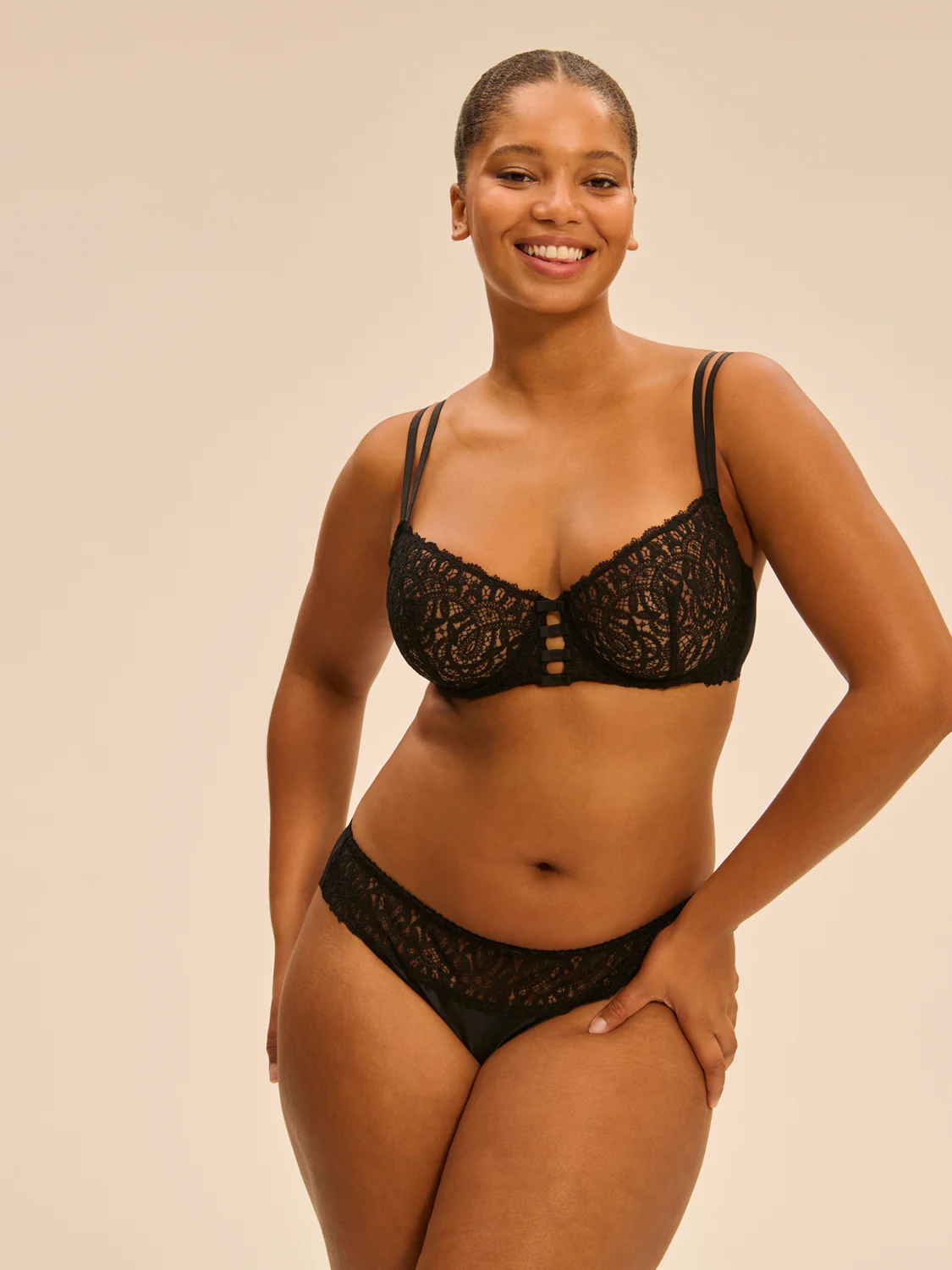 Symphonie Bikini - Black - Image 9