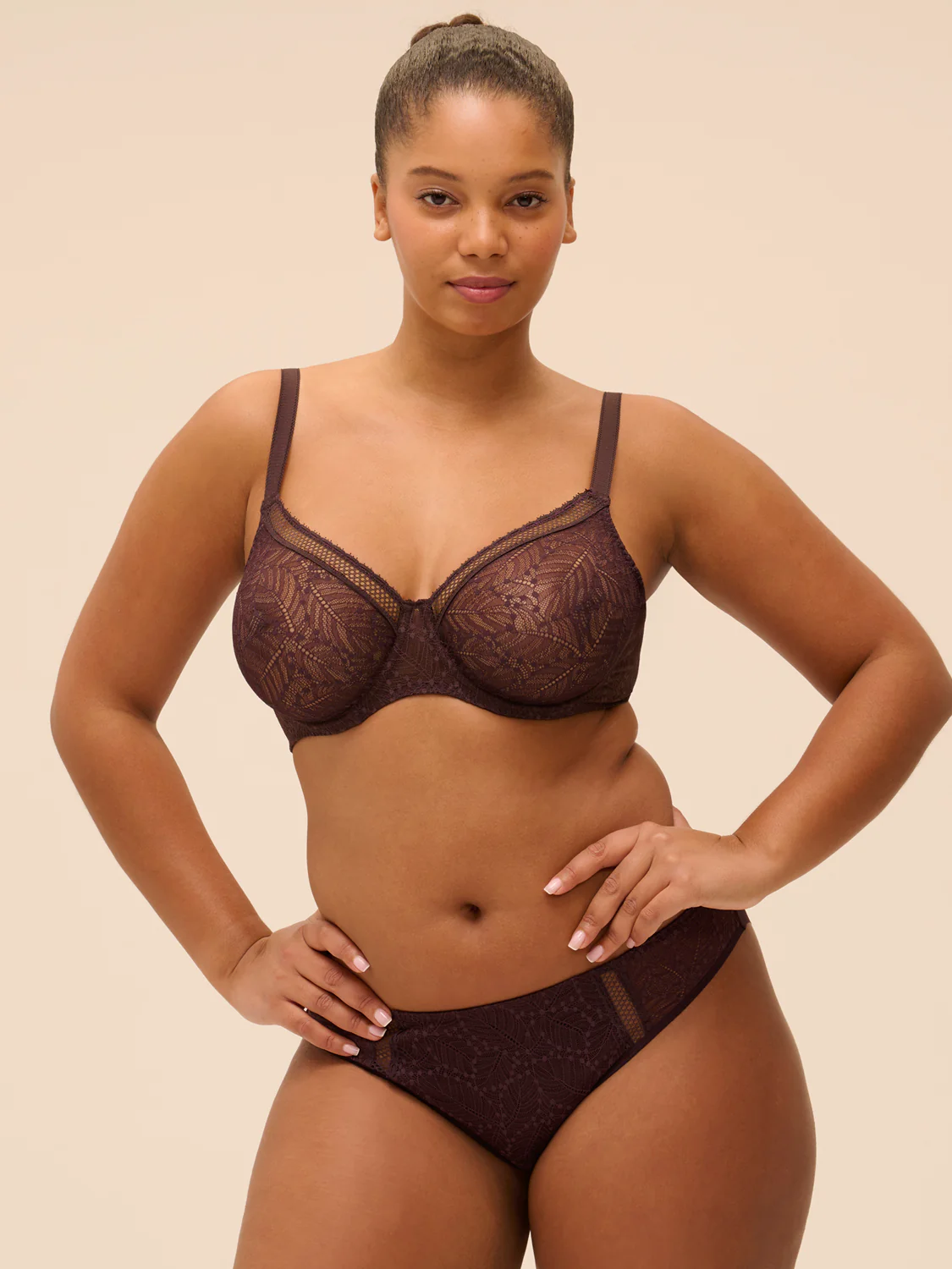Comete Bikini - Dark Brown - Image 4