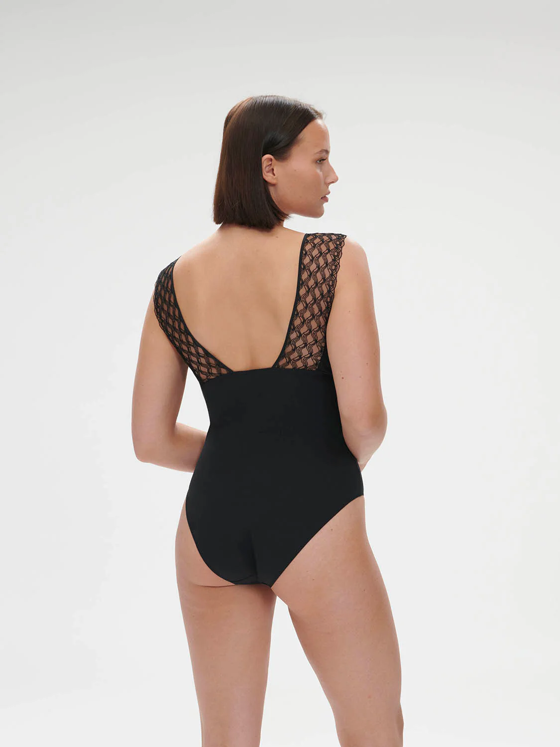 Rose Bodysuit - Black - Image 7