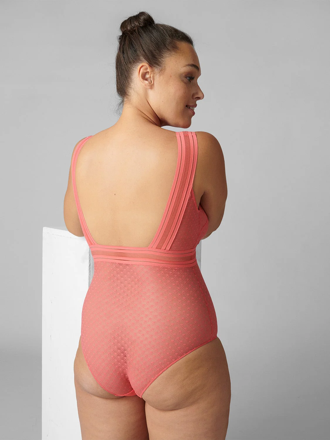 Iris Bodysuit - Papaya - Image 9