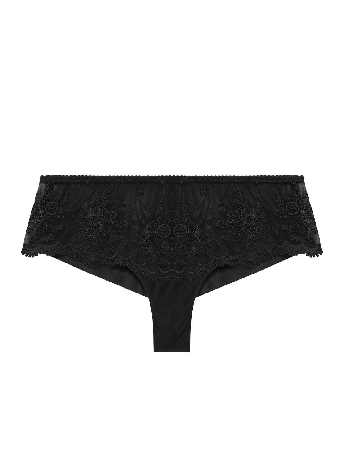 Intrigue Boyshort - Black - Image 11