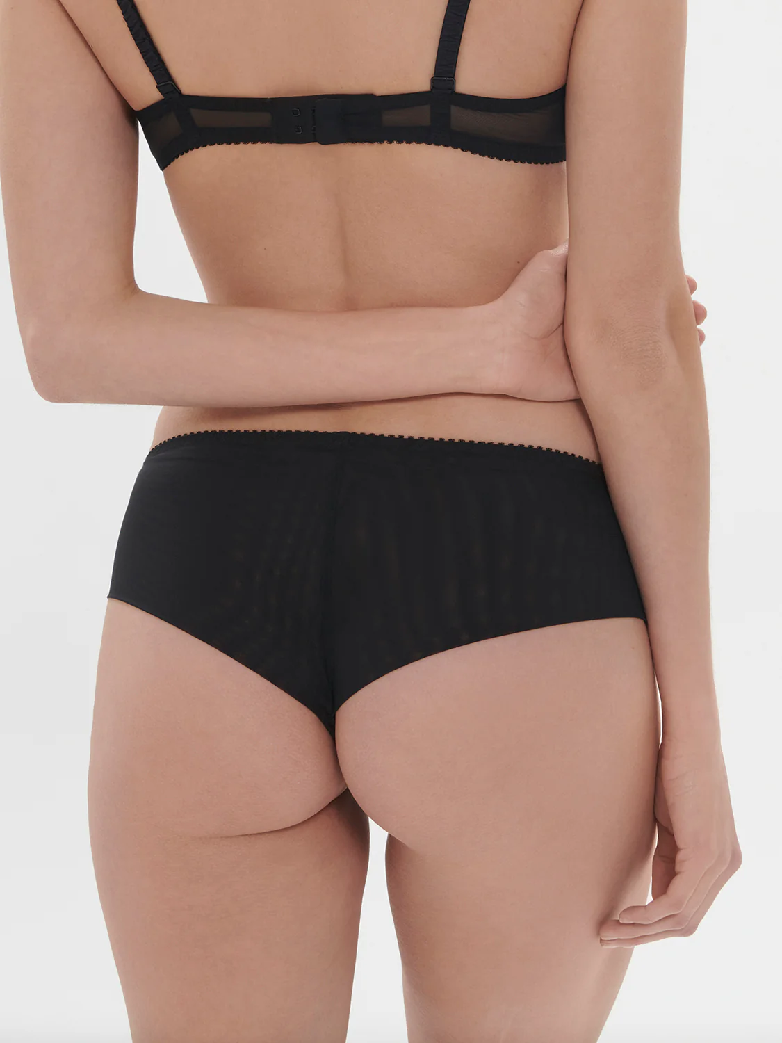 Intrigue Boyshort - Black - Image 7