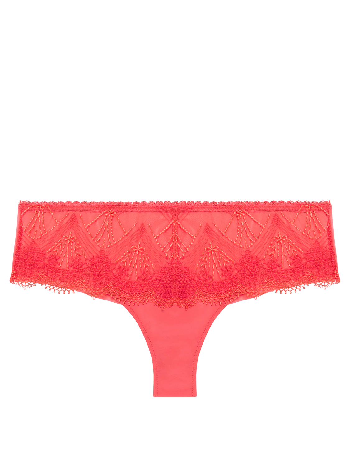 Allure Boyshort - Coral - Image 6