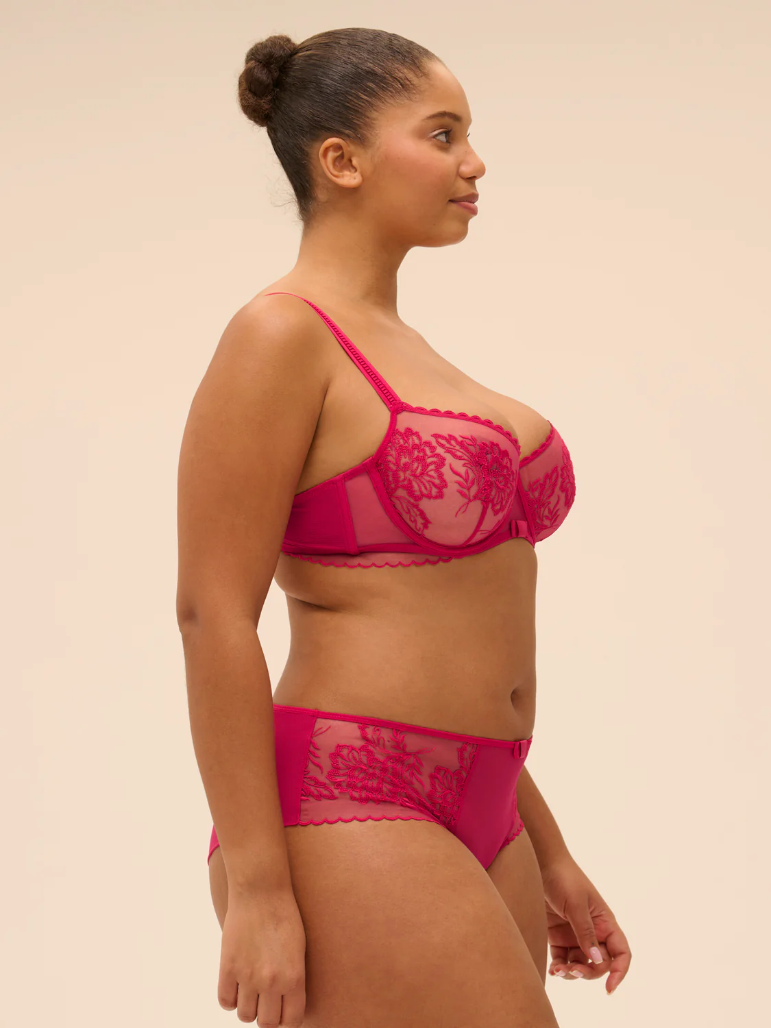 Romance Boyshort - Cranberry - Image 6