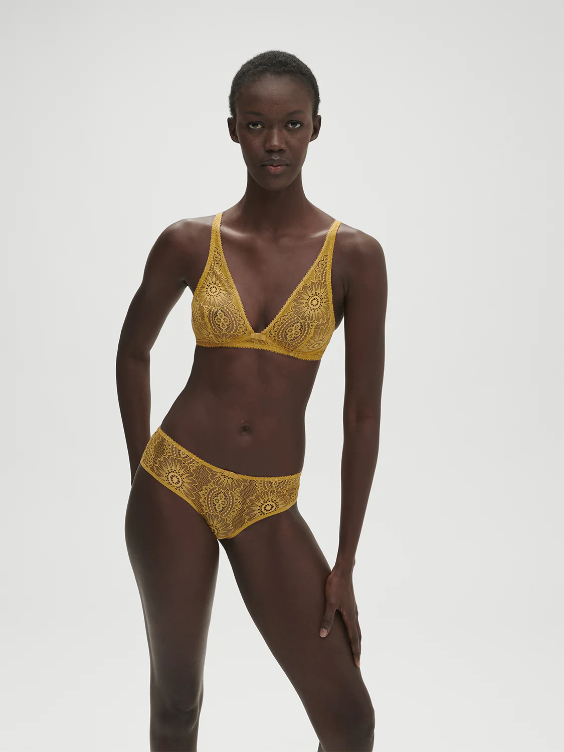Embleme Boyshort - Golden Yellow - Image 3