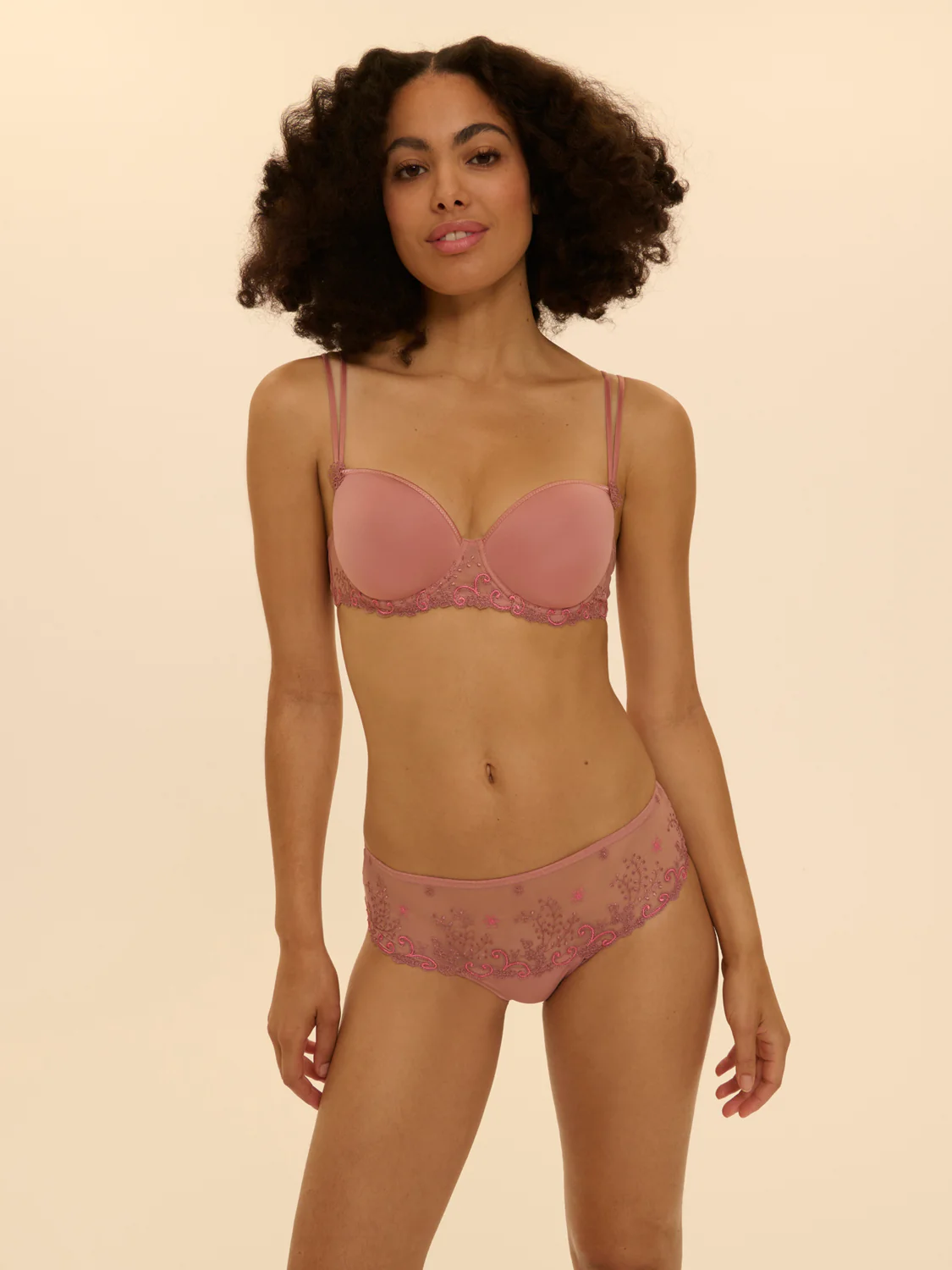 Delice Boyshort - Smokey Pink - Image 3