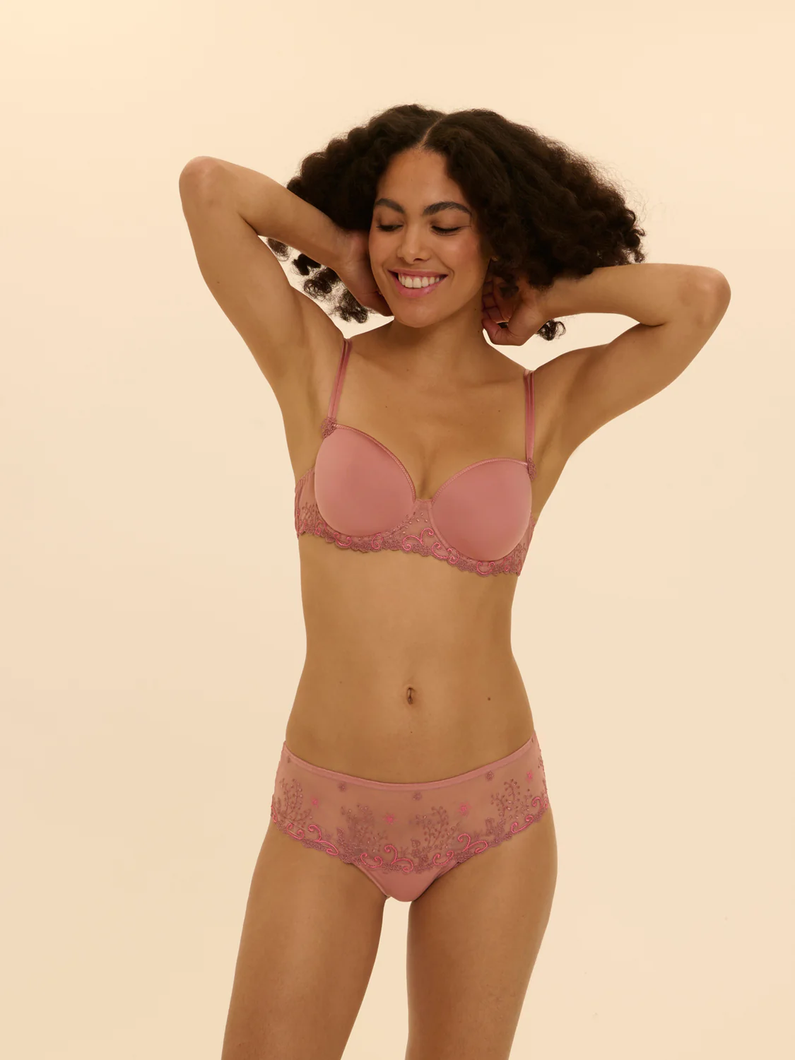 Delice Boyshort - Smokey Pink - Image 5