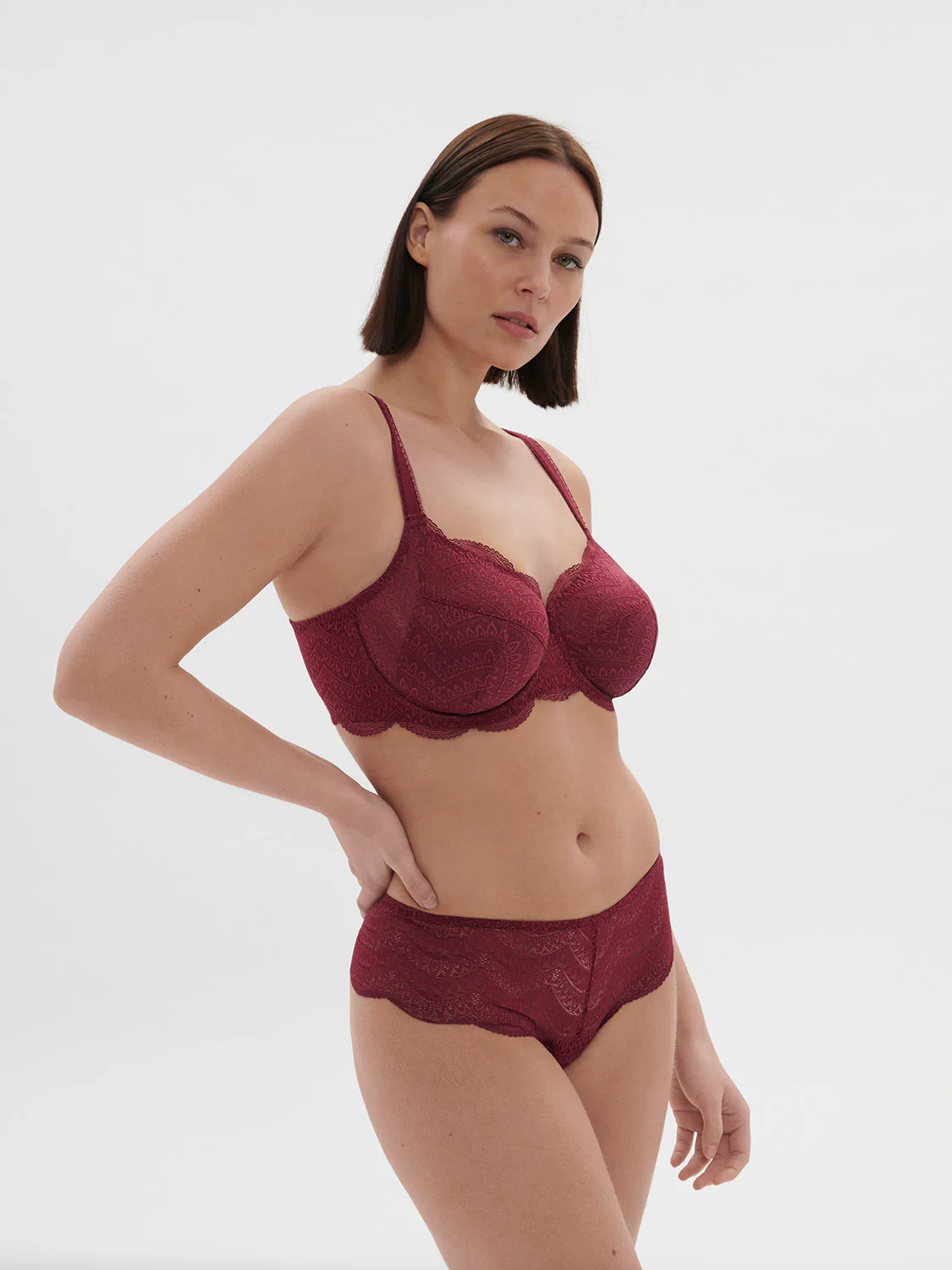 Karma Boyshort - Spinel Red - Image 10