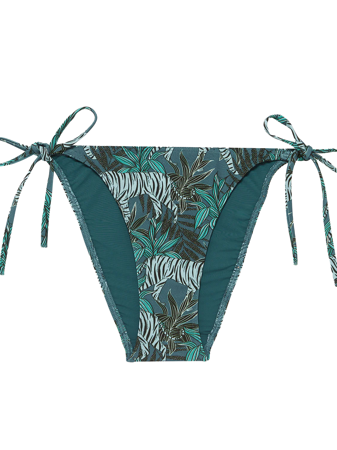Agathe Brazilian Bikini - Jungle Night Print - Image 6