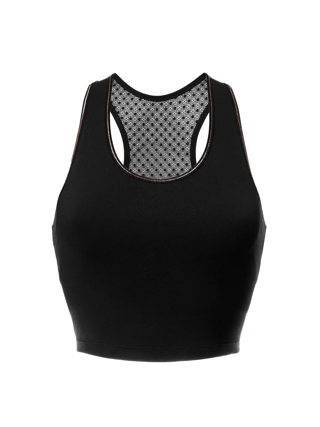 Harmony Built-In Bra Tank - Black - Image 11