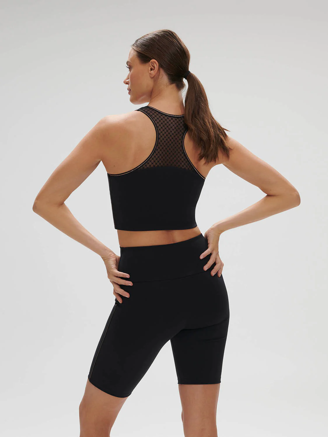 Harmony Built-In Bra Tank - Black - Image 4