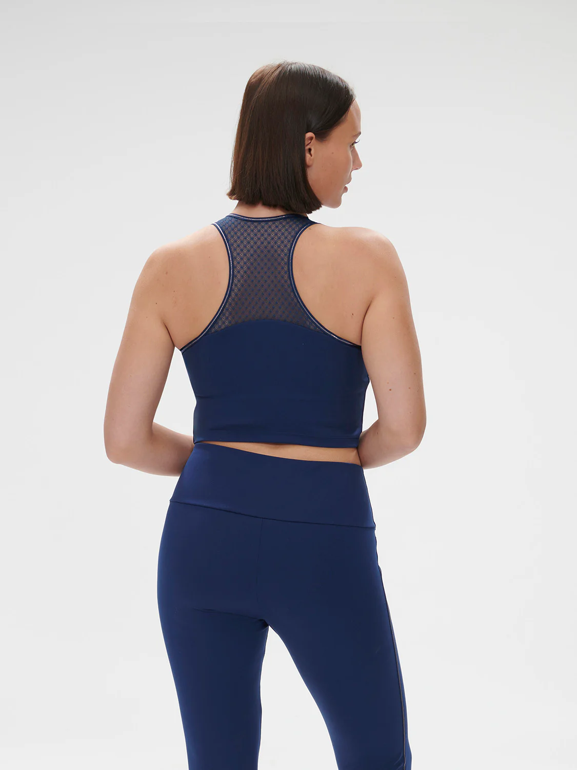 Harmony Built-In Bra Tank - Midnight Blue - Image 9