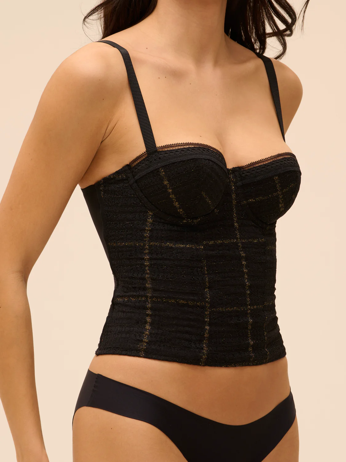 Desiree Bustier - Black - Image 2