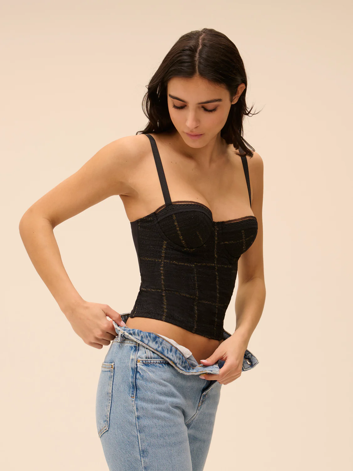 Desiree Bustier - Black - Image 6