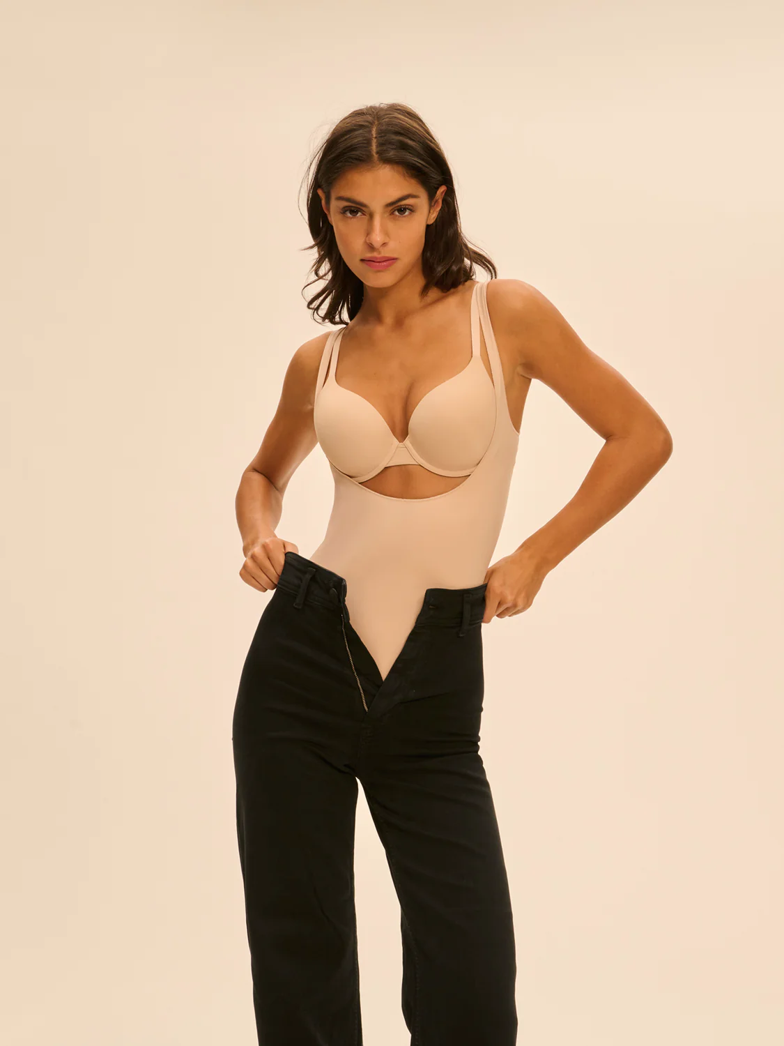 Story Control Bodysuit - Peau Rose - Image 6