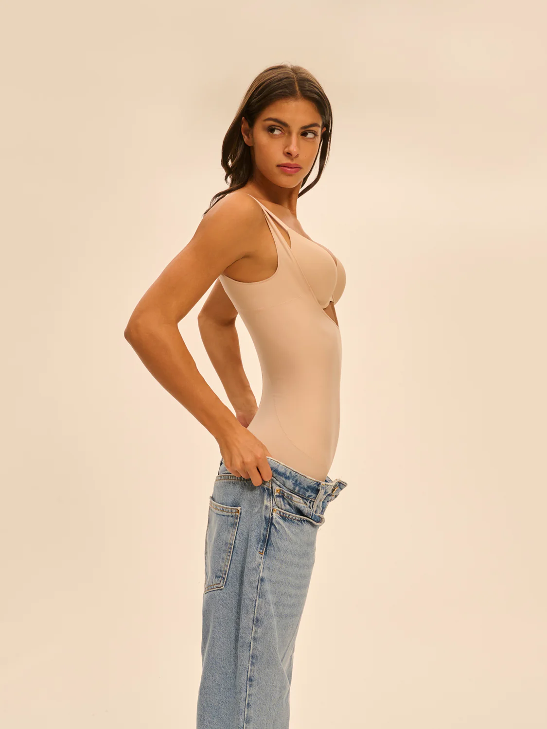 Story Control Bodysuit - Peau Rose - Image 8