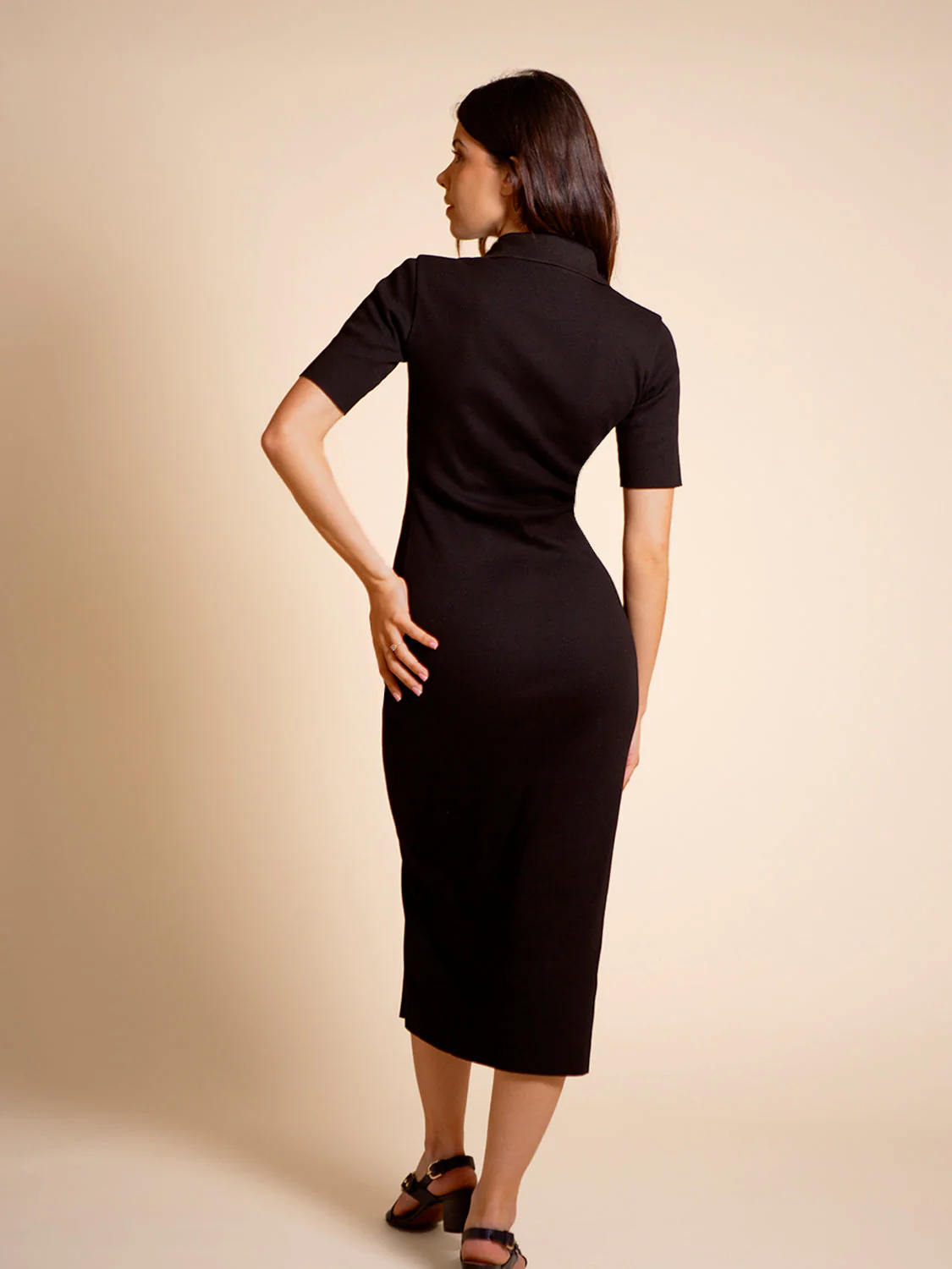 Garance Dress - Black - Image 3