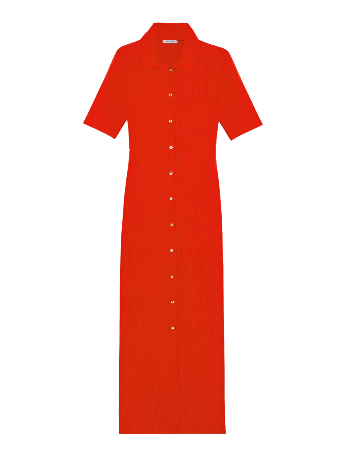 Garance Dress - Orange Pomegranate - Image 5