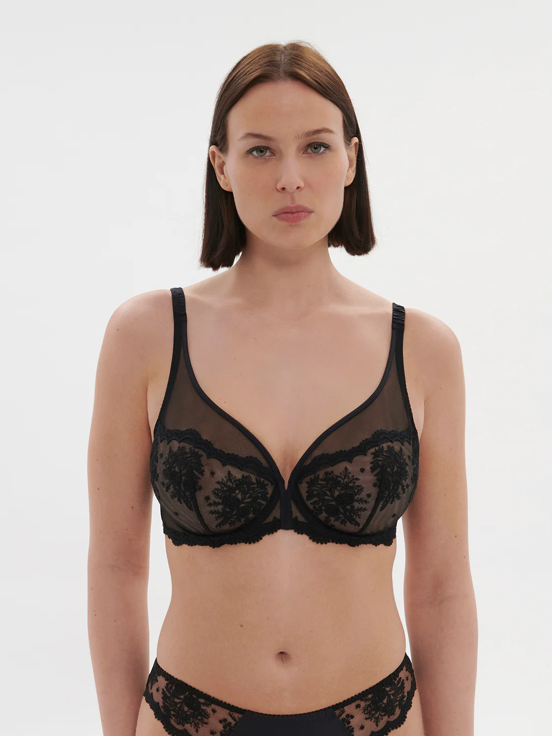 Intrigue Full Coverage Plunge - Black - Image 10