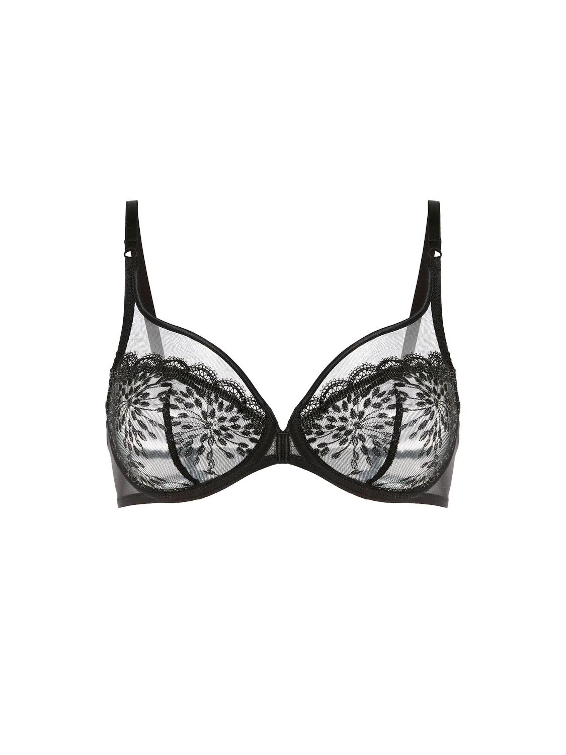 Singuliere Full Coverage Plunge - Black - Image 7