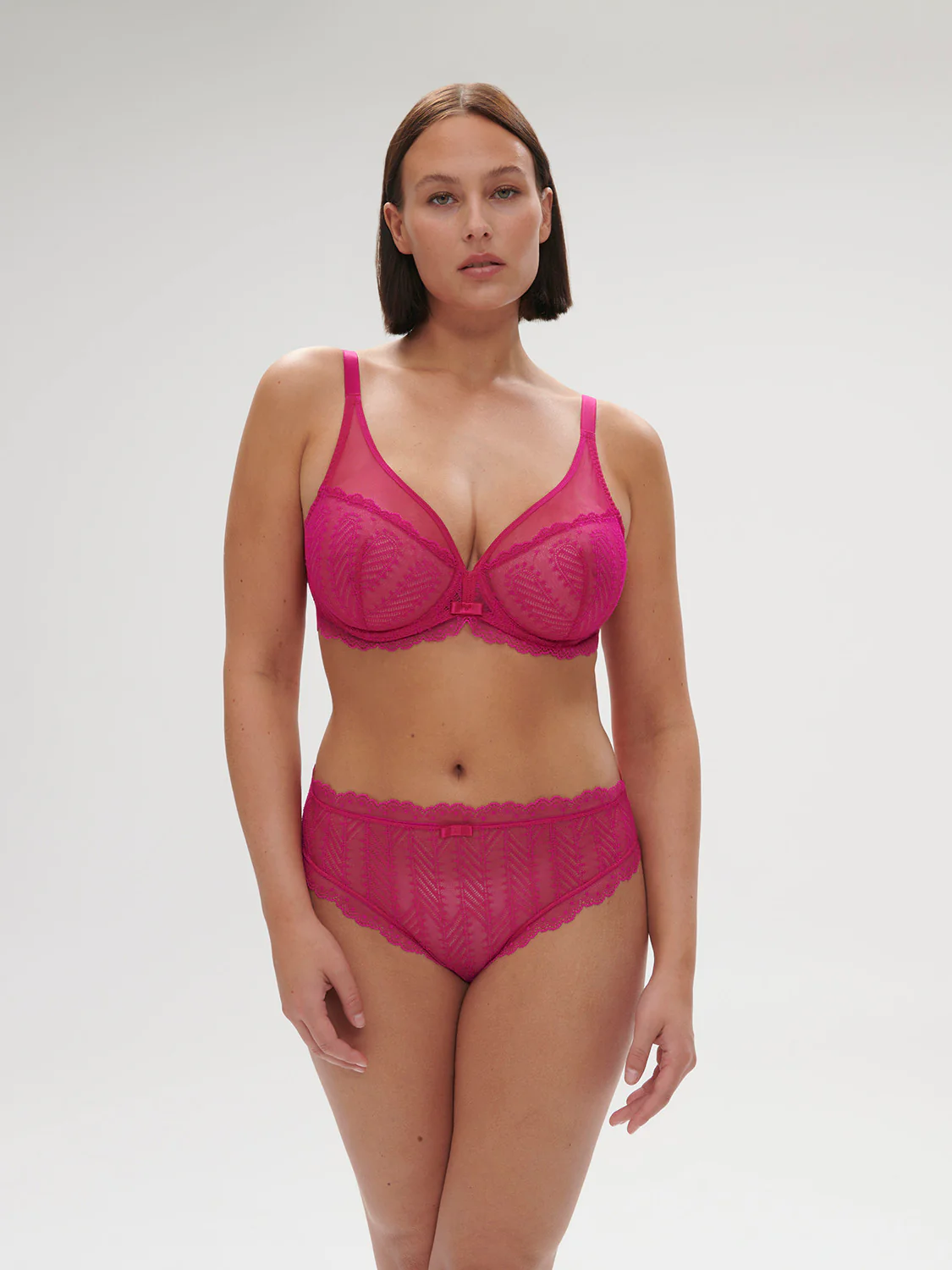 Canopée Full Coverage Plunge - Hibiscus Pink - Image 4