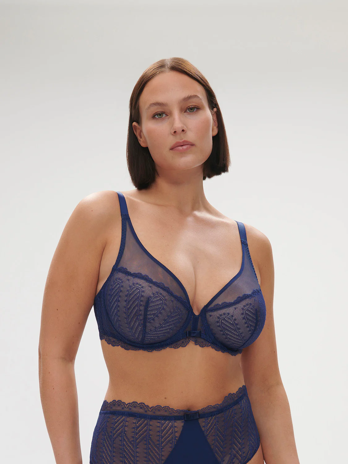 Canopée Full Coverage Plunge - Midnight Blue - Image 9