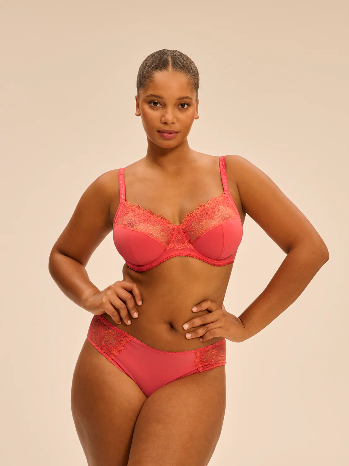 Allure Full Cup - Coral - Image 4