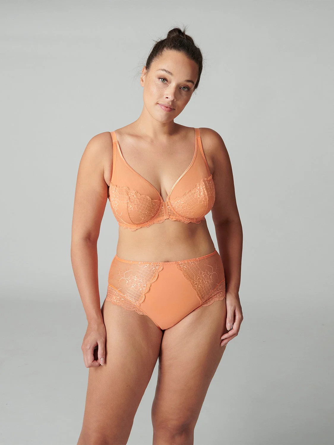 Reve Full Coverage Plunge - Apricot - Image 3