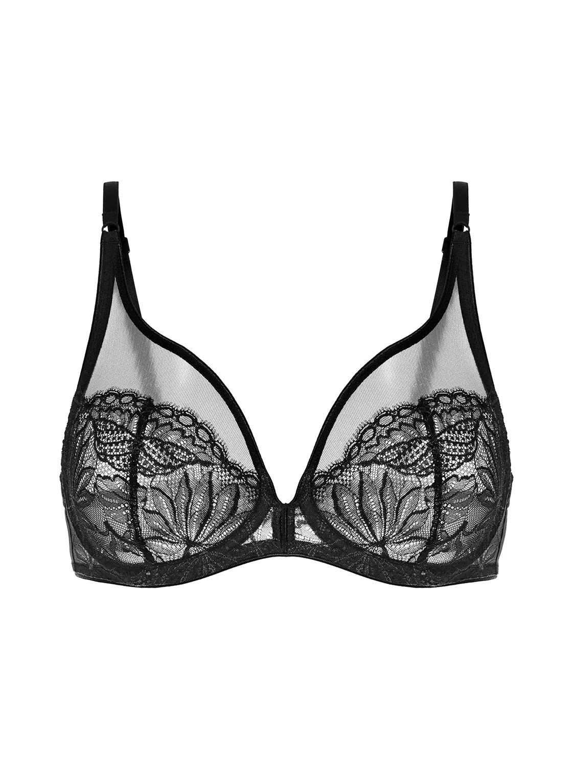 Exotica Full Coverage Plunge - Black - Image 11