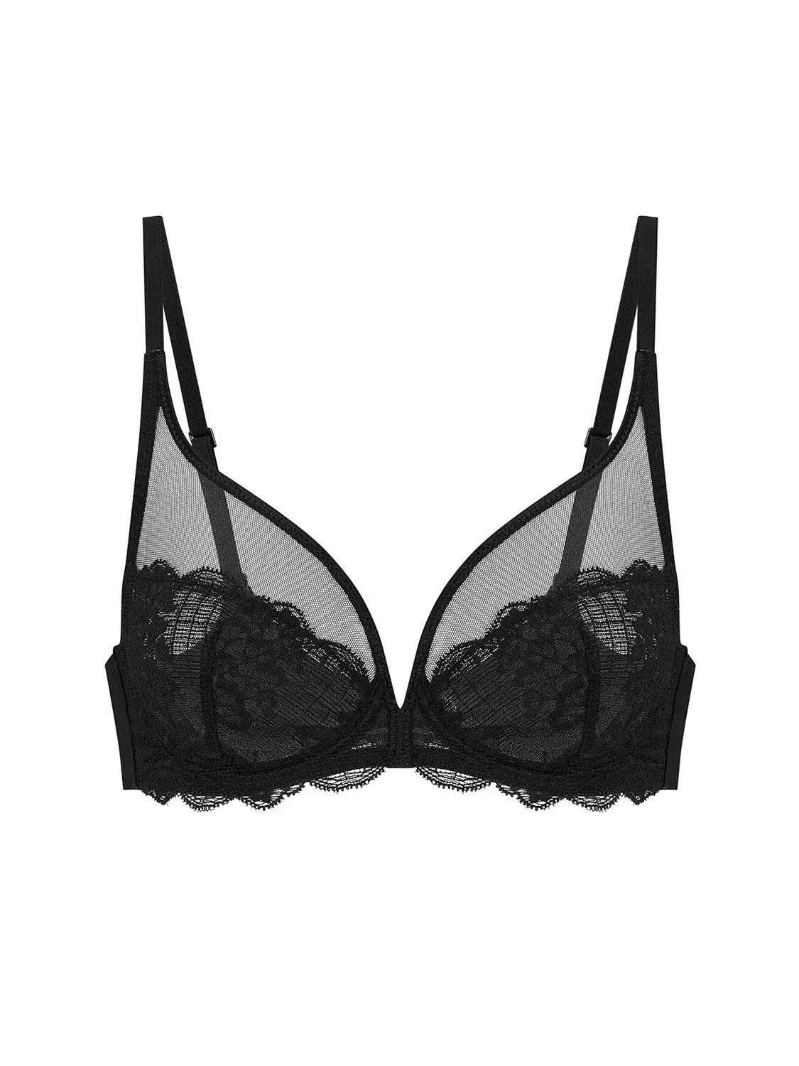 Reve Full Coverage Plunge - Black - Image 11