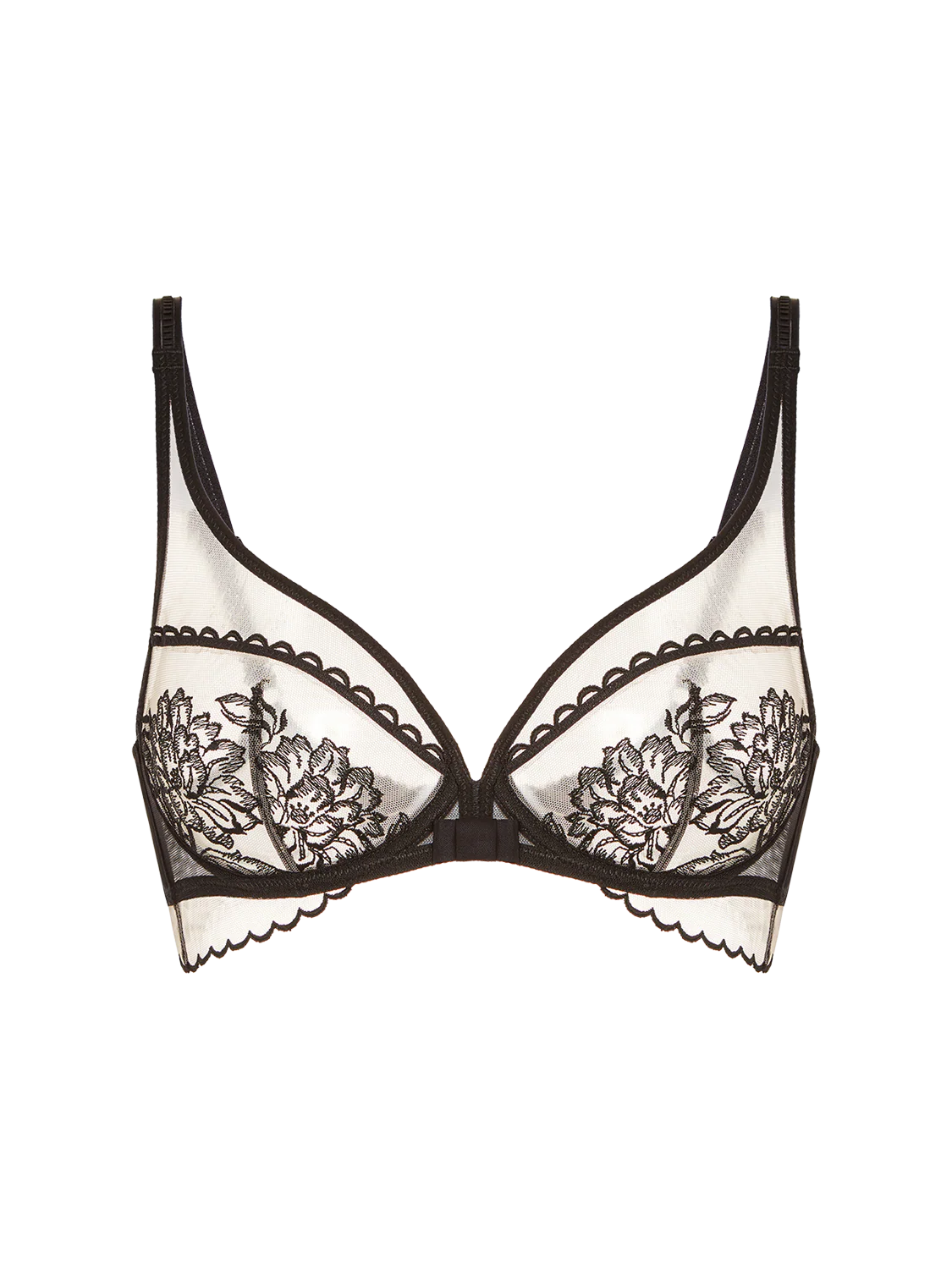 Romance Full Coverage Plunge - Black - Image 12