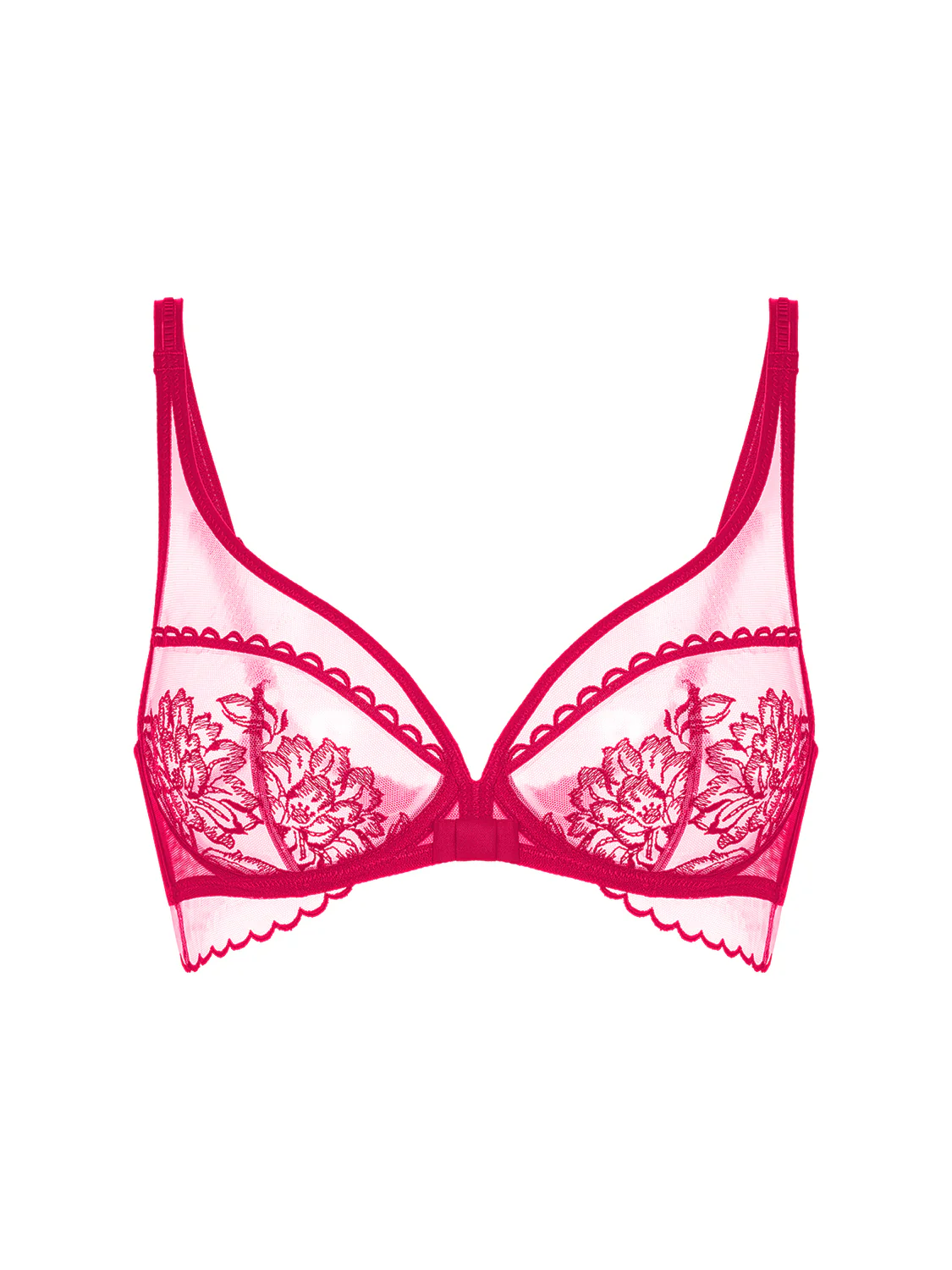 Romance Full Coverage Plunge - Cranberry - Image 7