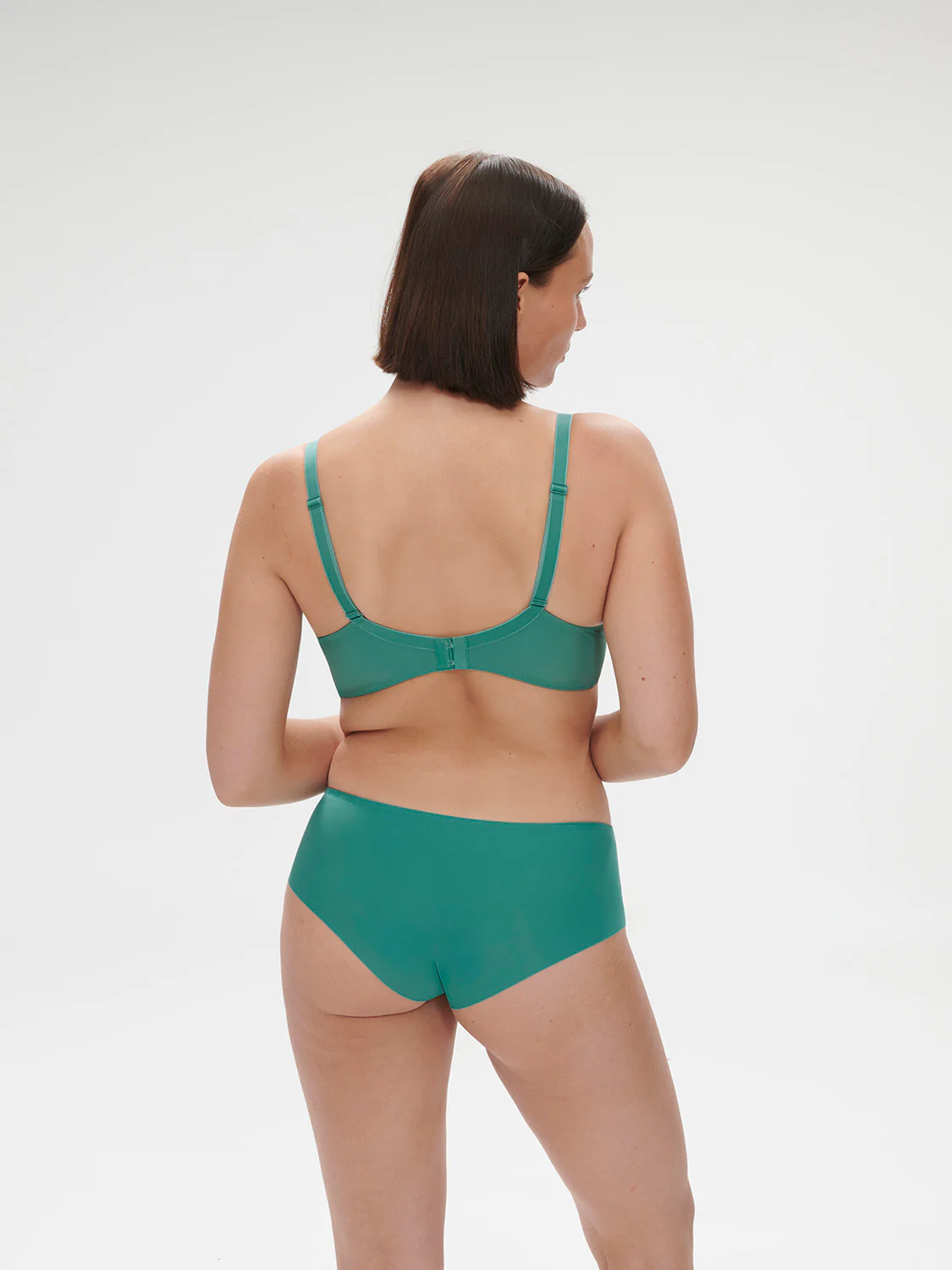 Saga Full Coverage Plunge - Garden Green - Image 9