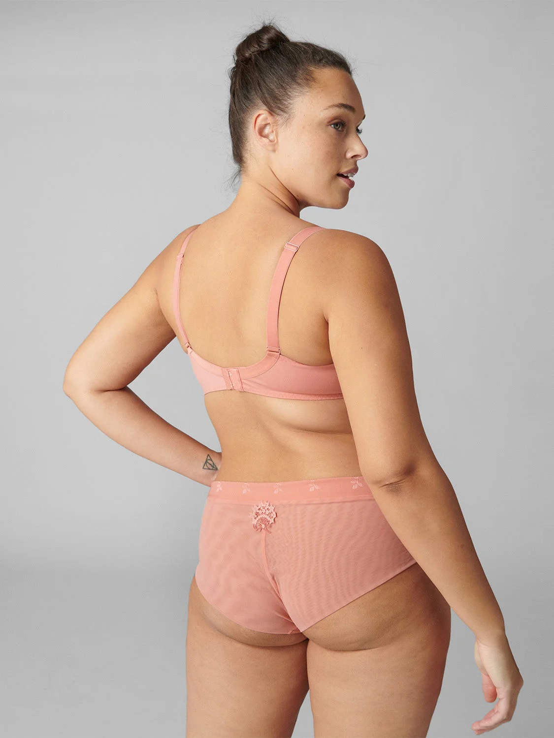 Wish Full Coverage Plunge - Ginger Pink - Image 4