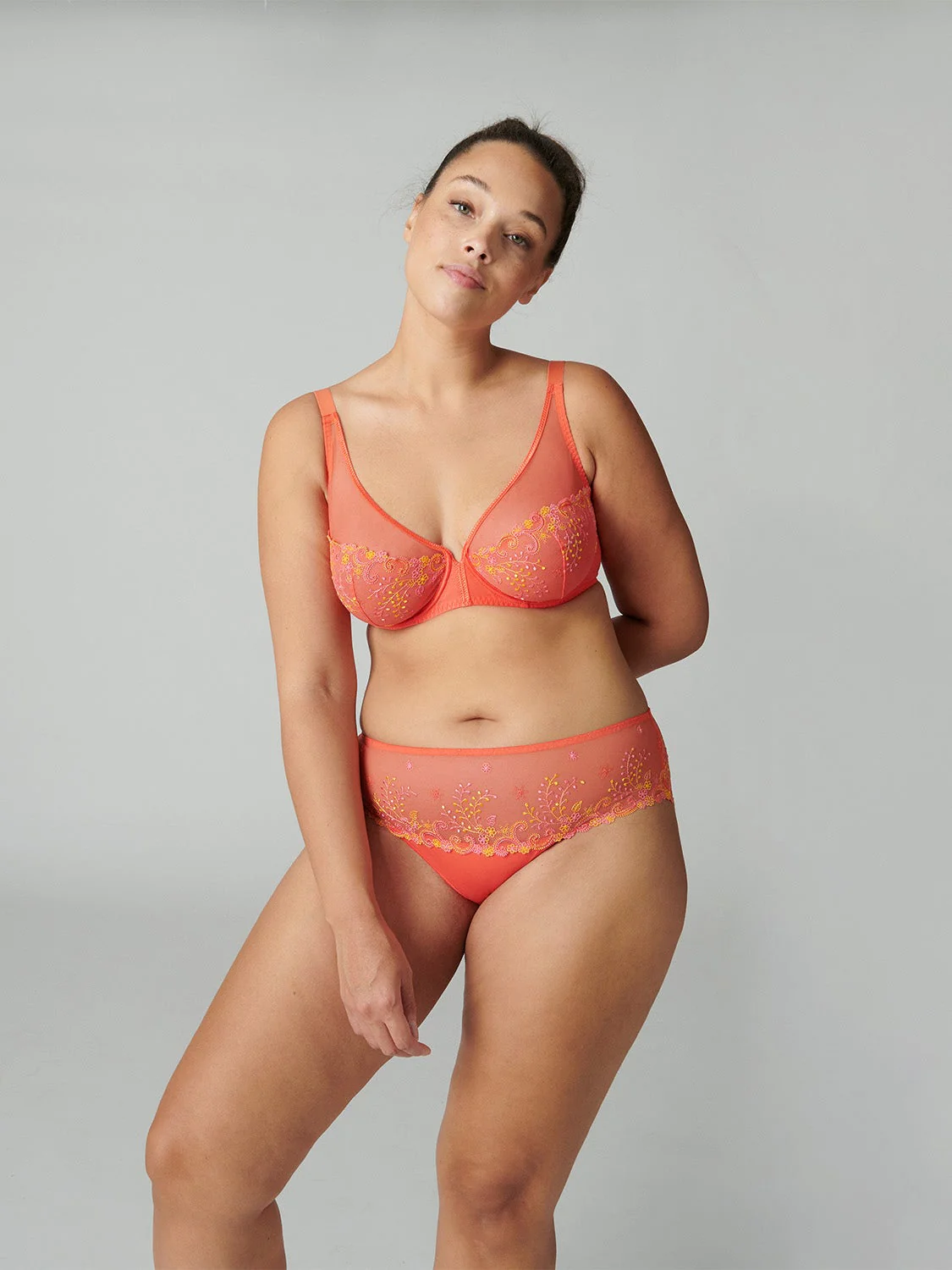 Delice Full Coverage Plunge - Mango - Image 3