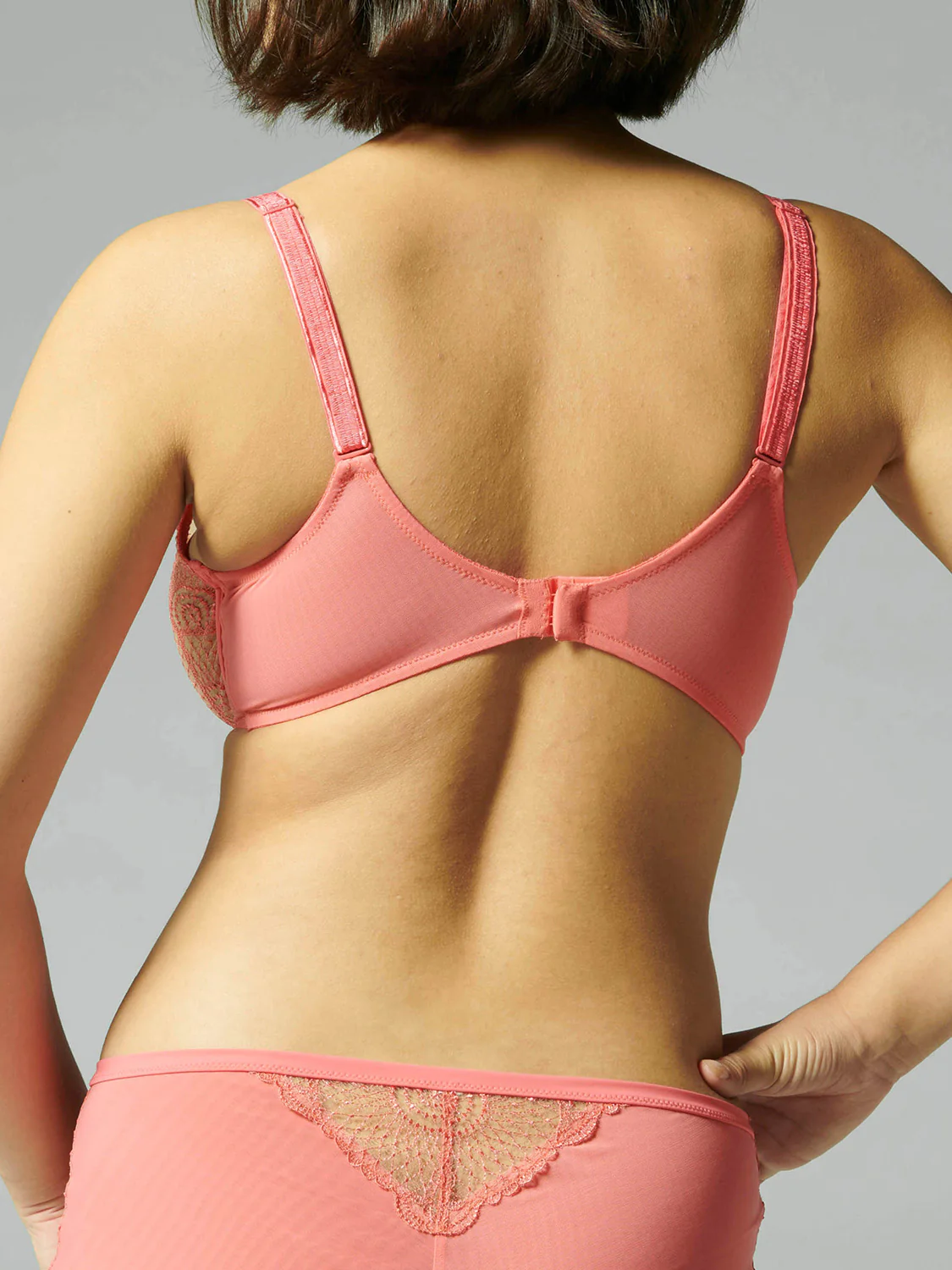 Full Coverage Plunge - Papaya - Image 10