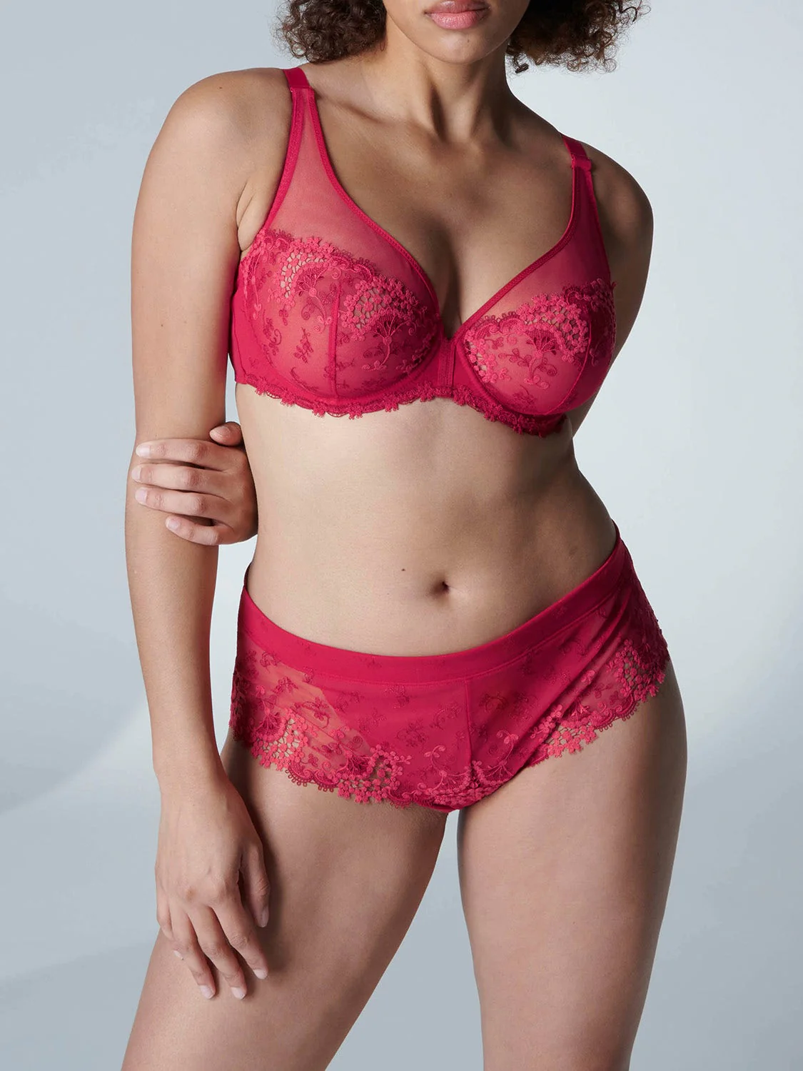 Wish Full Coverage Plunge - Ruby - Image 8