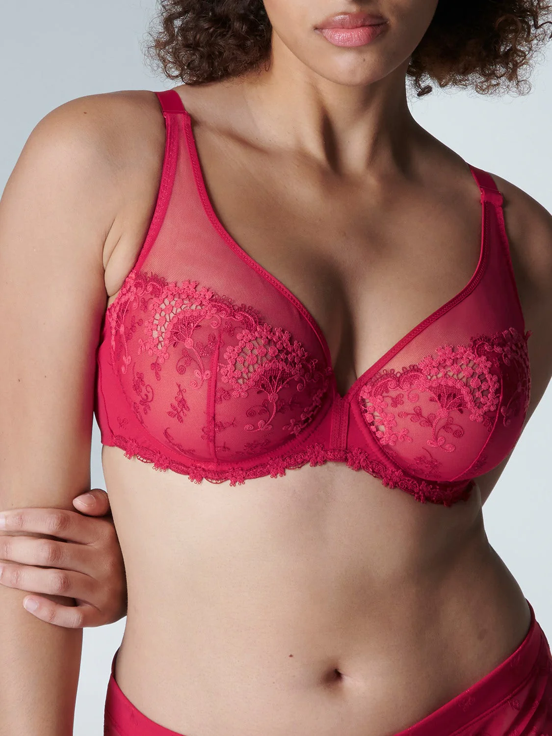 Wish Full Coverage Plunge - Ruby - Image 9