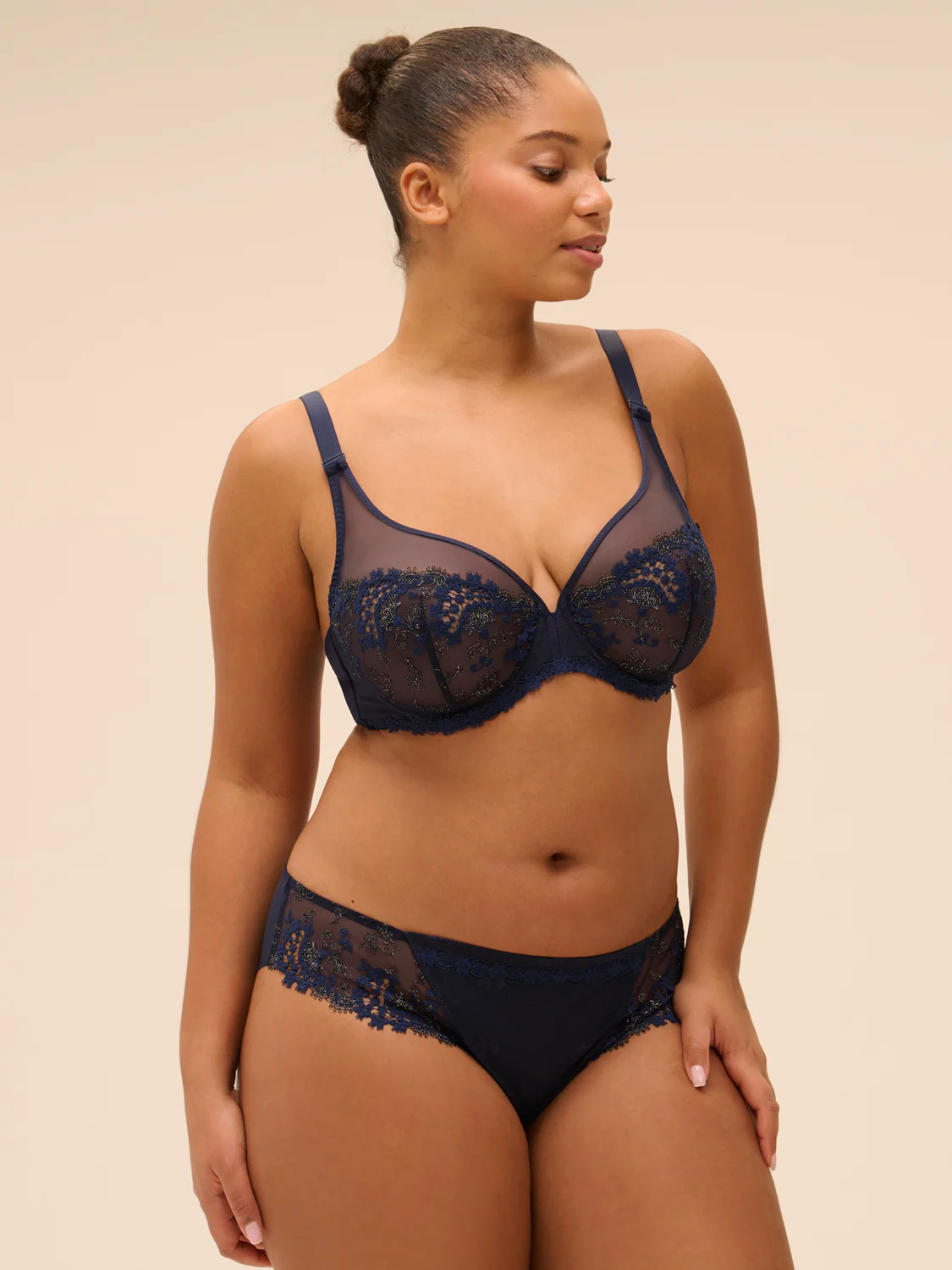 Wish Full Coverage Plunge - Sapphire - Image 11