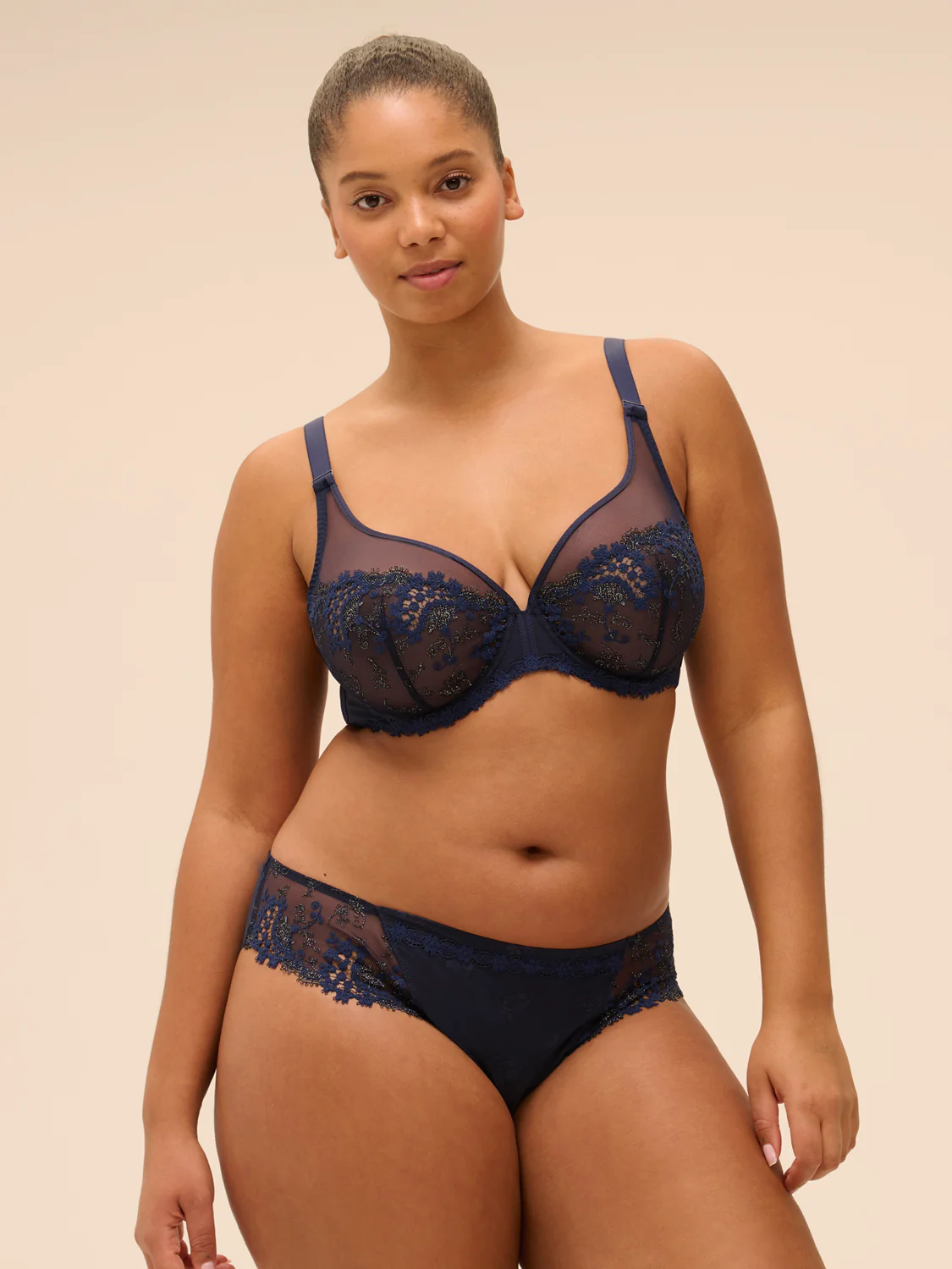 Wish Full Coverage Plunge - Sapphire - Image 13