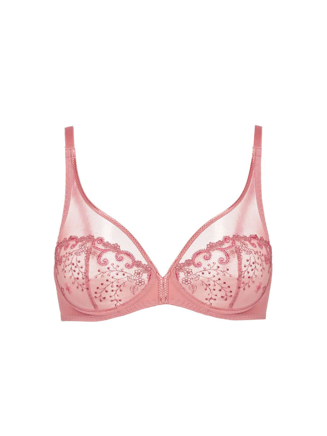 Delice Full Coverage Plunge - Smokey Pink - Image 7