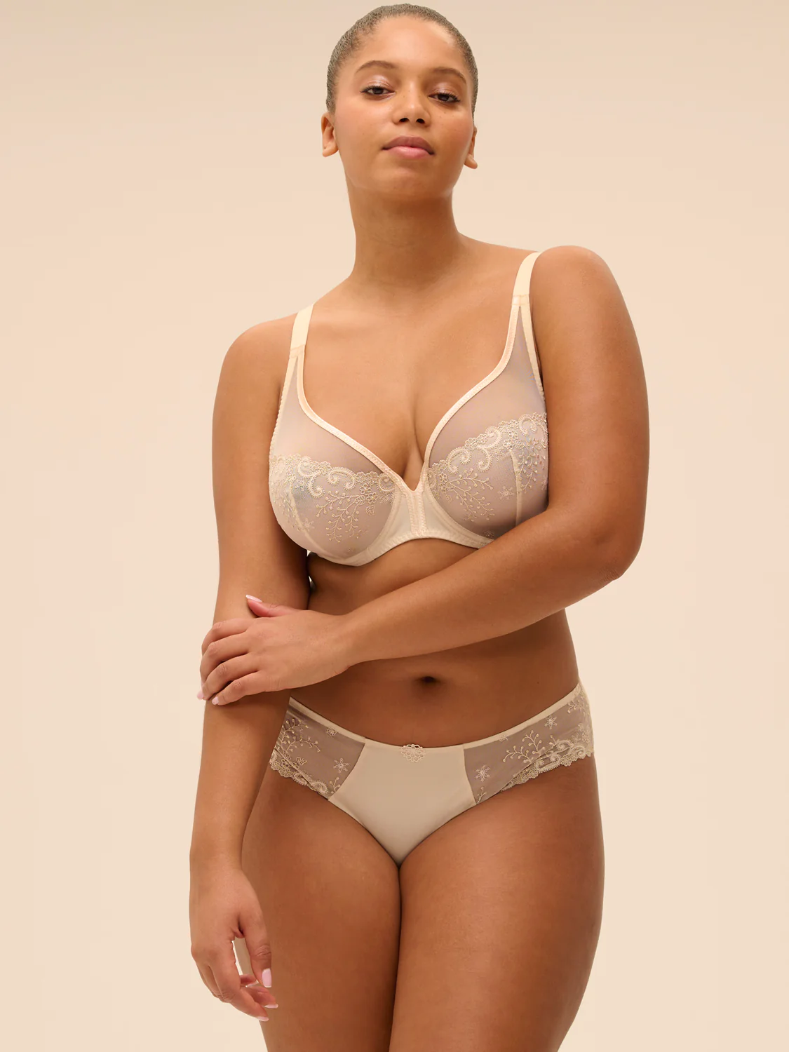 Delice Full Coverage Plunge - Topaz Beige - Image 10