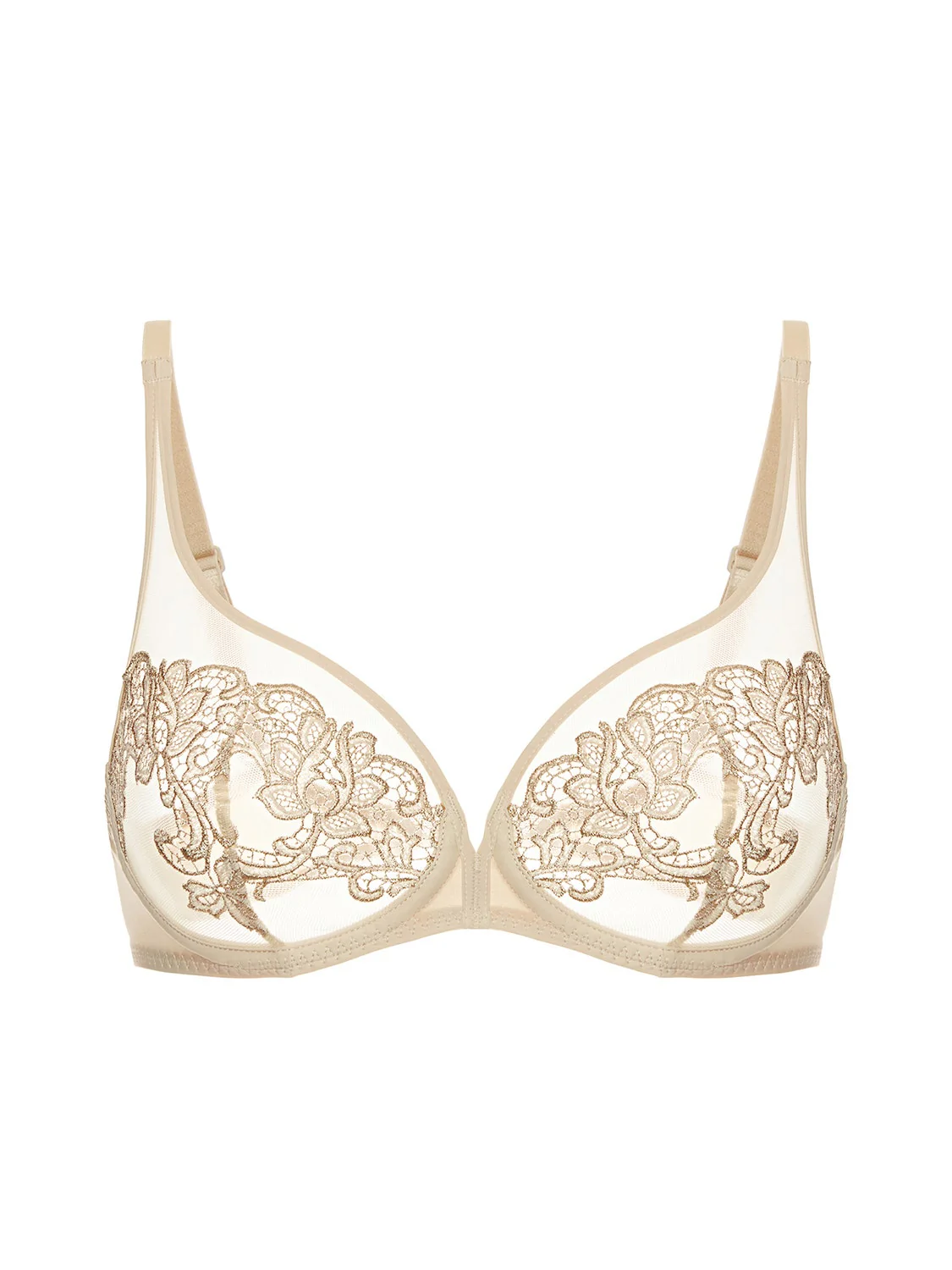 Saga Full Coverage Plunge - Topaz Beige - Image 11