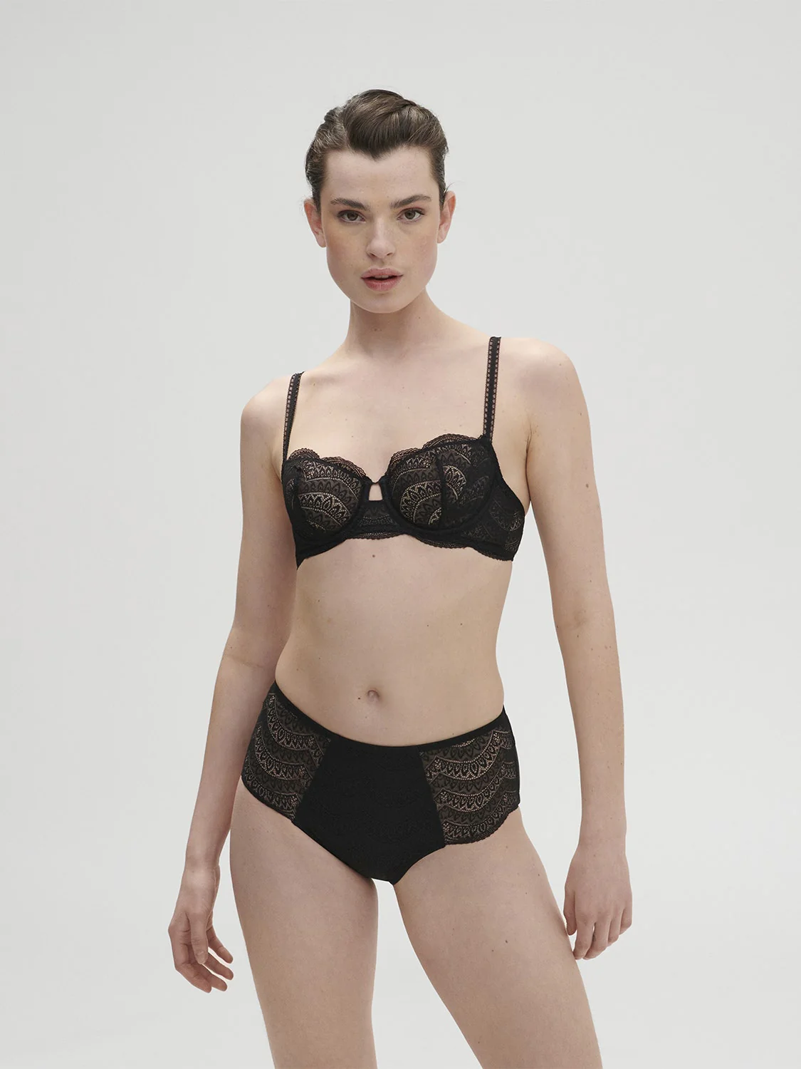 Karma Sheer Demi - Black - Image 3
