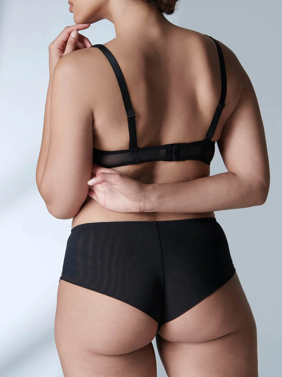 Singuliere Sheer Demi - Black - Image 4