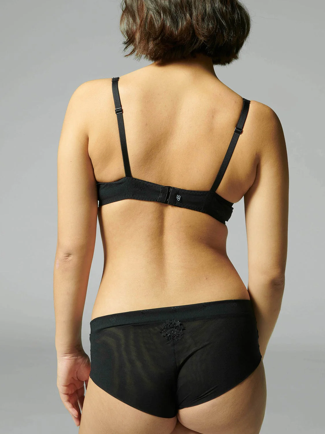 Wish Sheer Demi - Black - Image 10